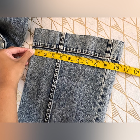 Ulla Johnson NWT Wade Tie Flare Leg Medium Wash Denim Jeans Size 4 - Picture 12 of 15